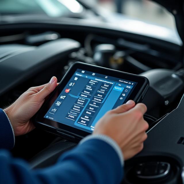 Sertifisert mekaniker i arbeid