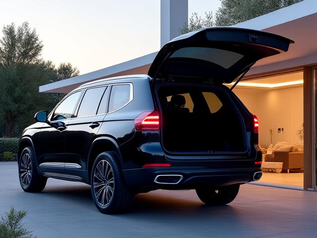 Stor familie-SUV pakket for langtur